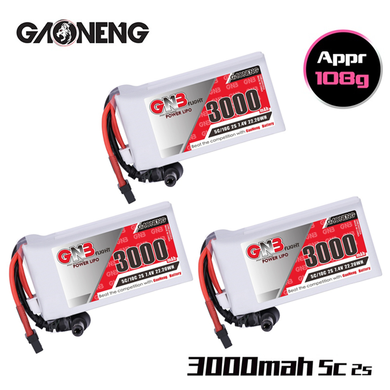 Skyzone Sky04X Pro Oled Fpv Goggles - 1/2/3/4/5PCS GNB 2S 7.4V Lipo Batterij